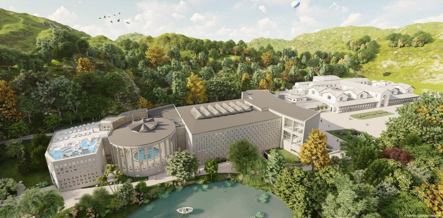Au 47 Allees D'Etigny - Central & Standing - Avec Parking - Linge De Lit Et De Toilette Inclus Bagnères-de-Luchon المظهر الخارجي الصورة